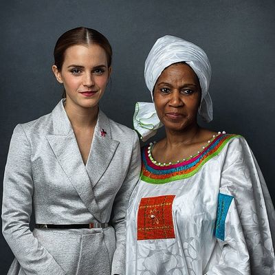 24 september: Executive Director of UN Women Phumzile Mlambo-Ngcuka and I! Stand up for gender equality at www.heforshe.org
