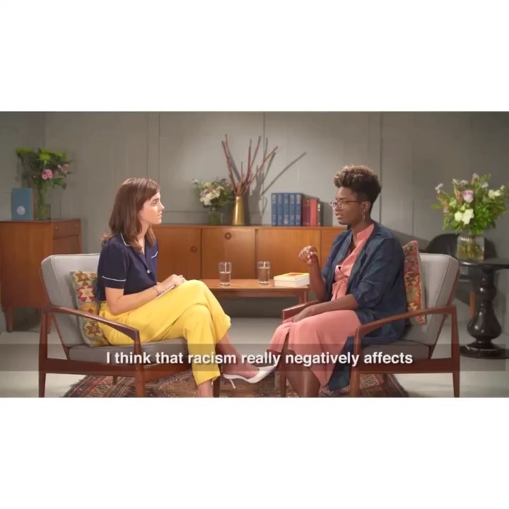 15 oktober: 🎥🎞💫 Our full @oursharedshelf interview via 👆🏼link in bio or ✨ bit.ly/2QLzlWy
⠀⠀⠀⠀⠀⠀⠀⠀⠀
If you’ve already read Reni’s book and want to continue the conversation (or even if you haven’t read it), her podcast ‘About Race with Reni Eddo-Lodge' is available to listen now 🎶👂🏻www.aboutracepodcast.com
⠀⠀⠀⠀⠀⠀⠀⠀⠀
@renieddolodge #blackhistorymonth #OurSharedShelf
