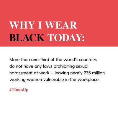 08 januari: In the UK, more than half of all women and nearly two-thirds of women aged 18 to 24 said they have experienced sexual harassment at work. #TimesUp
