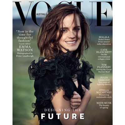 19 februari: I helped guest edit @vogueaustralia’s March issue dedicated to conversations about sustainability and “Designing the Future”. I am so proud of this! @Edwinamccann thank you for making my editing dreams come true. Link in my bio to read my guest editor letter.
