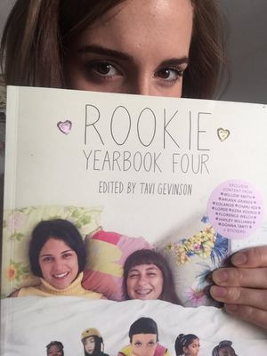18 november: @tavitulle @RookieMag I. AM. SO EXCITED that this is finally here. http://www.amazon.co.uk/Rookie-Yearbook-Four-Tavi-Gevinson/dp/1595147950 … ladies buy it now now now 

