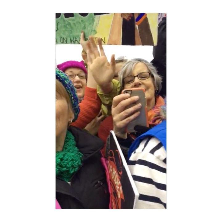 22 januari: @womensmarch ✊️
