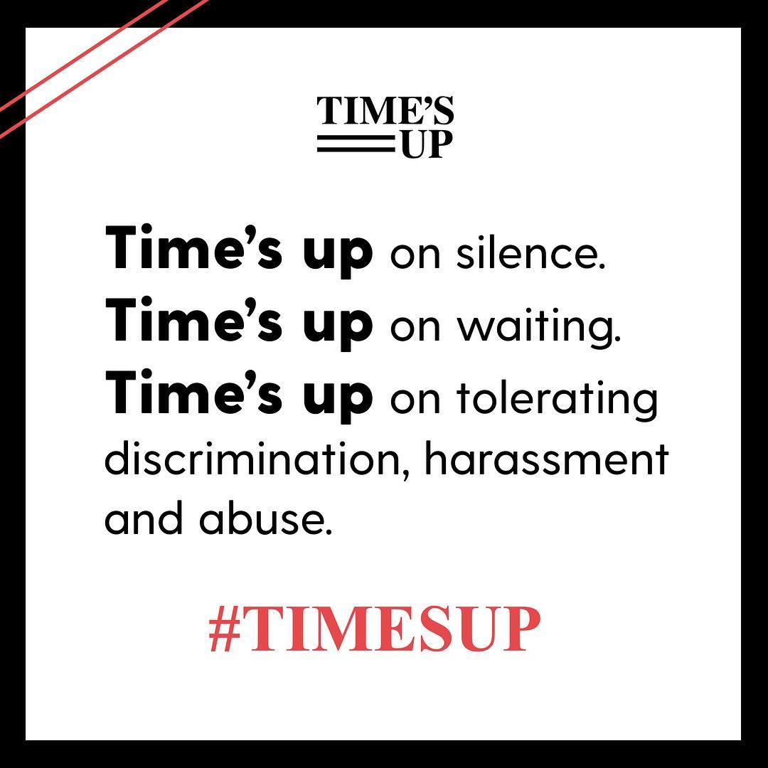 02 januari: The clock’s been ticking on the abuse of power. I stand in solidarity with women across every industry to say #TIMESUP on abuse, harassment, and assault. #TIMESUP on oppression and marginalization. #TIMESUP on misrepresentation and underrepresentation. Sign the solidarity letter and donate to the @TIMESUPNOW Legal Defense Fund: Link in bio.
