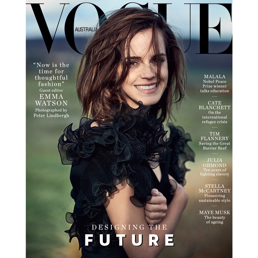 19 februari: I helped guest edit @vogueaustralia’s March issue dedicated to conversations about sustainability and “Designing the Future”. I am so proud of this! @Edwinamccann thank you for making my editing dreams come true. Link in my bio to read my guest editor letter.

