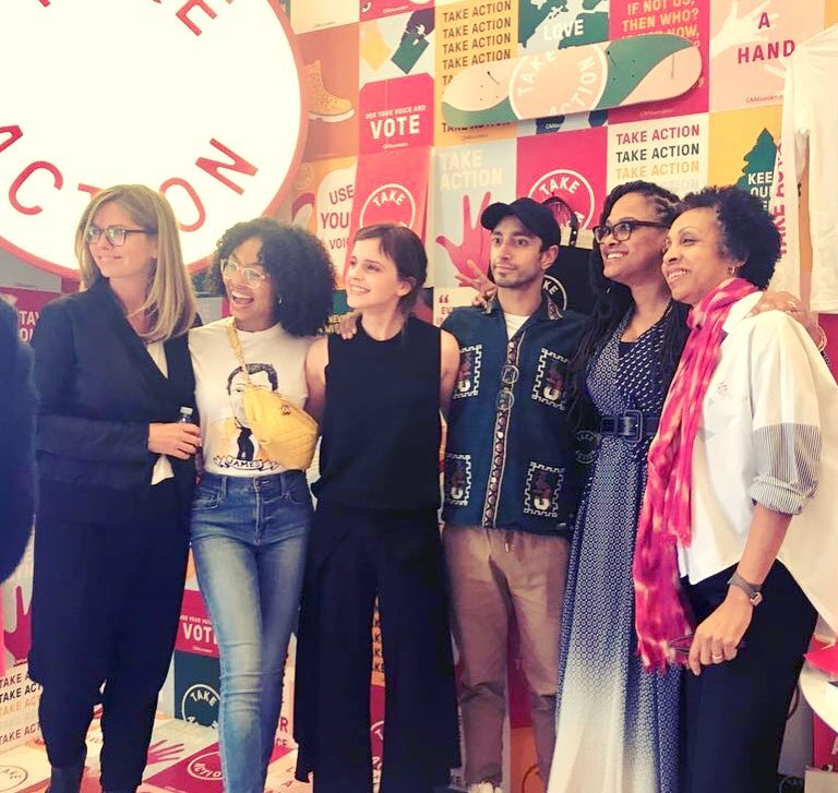 15 april: What an honour x
