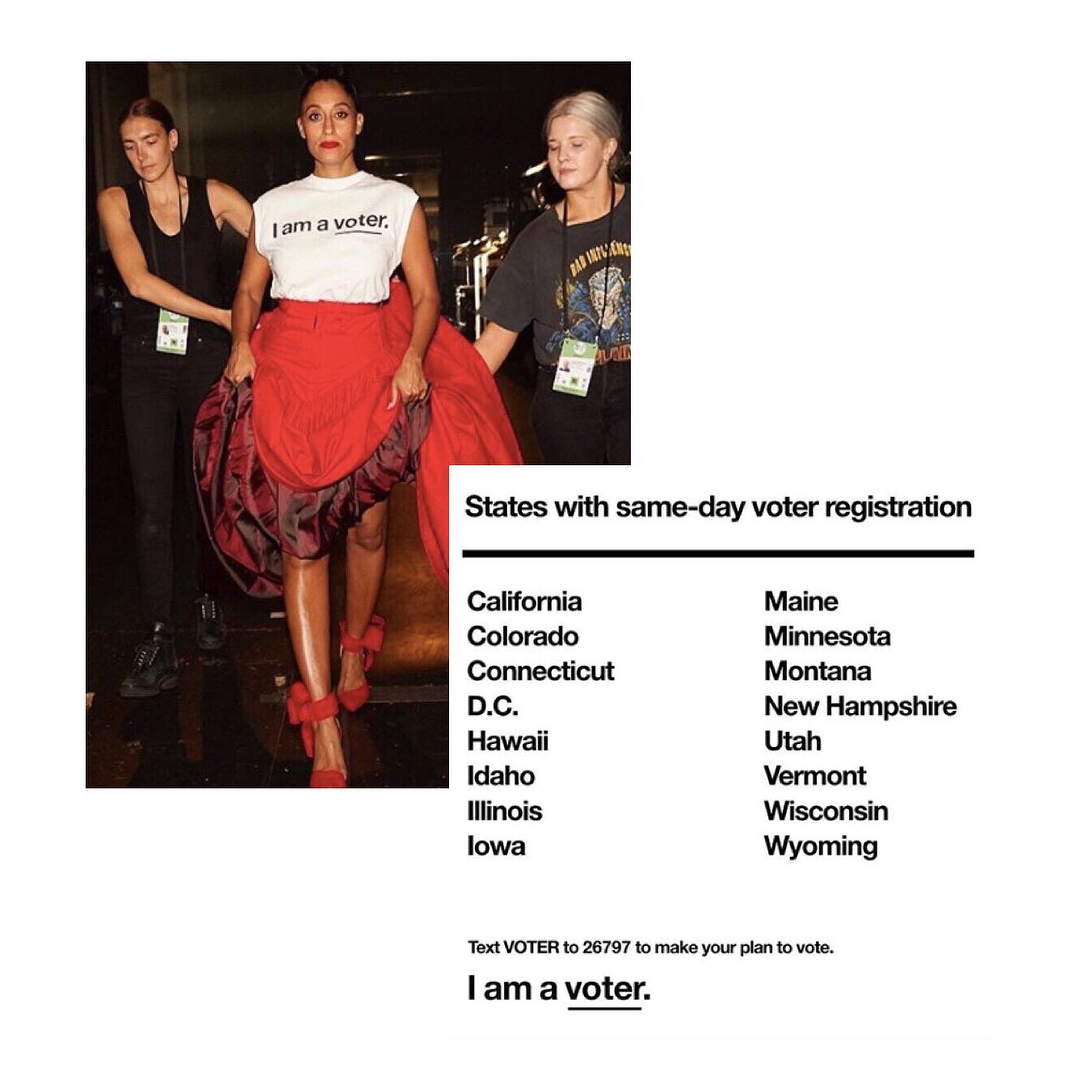 06 november: ✔🗳 In my home country, I am a voter. All my admiration and thanks to those of you voting in the USA today.
⠀⠀⠀⠀⠀⠀⠀⠀⠀
💙❤ Midterms matter. ❤💙 Here's a reminder why from my friends and colleagues who've been organising with communities to embolden and inform USA voters.
⠀⠀⠀⠀⠀⠀⠀⠀⠀⠀⠀⠀⠀⠀⠀⠀⠀
E x

