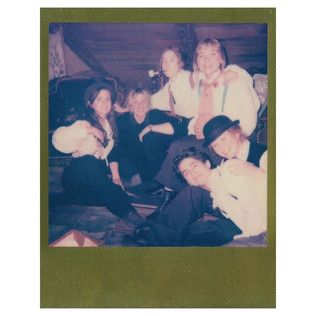 13 december: “I could never love anyone as I love my sisters.” - Louisa May Alcott, @littlewomenofficial ⠀⠀⠀⠀⠀⠀⠀⠀⠀
💗 From left: Meg March, Greta Gerwig (director), Jo March, Amy March, Beth March and Laurie (Theodore Laurence).
13 december: “I could never love anyone as I love my sisters.” - Louisa May Alcott, @littlewomenofficial ⠀⠀⠀⠀⠀⠀⠀⠀⠀
💗 From left: Meg March, Greta Gerwig (director), Jo March, Amy March, Beth March and Laurie (Theodore Laurence).