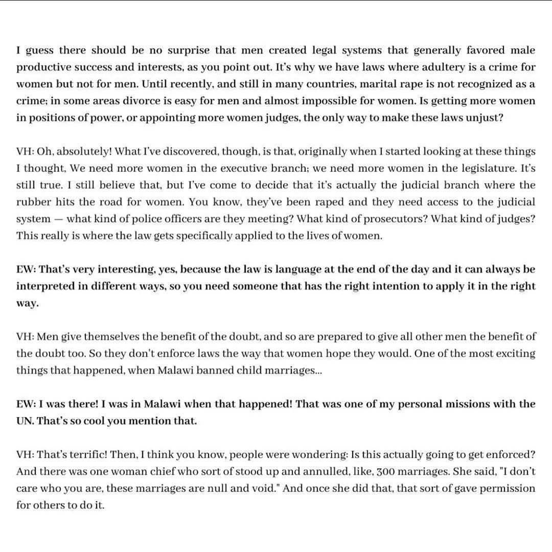 01 april: At the beginning of last month, when life for some of us hadn't yet completely shifted, I was honoured to have spoken with Dr. Valerie Hudson about her book, Sex and World Peace. We spoke about what inspired her to write her book and the realisation that how we’ve treated women is actually the template for how we’ve treated our Earth. Swipe to read the full piece. 🌍 ✌🏽 Photo by talented - @macksfilms
01 april: At the beginning of last month, when life for some of us hadn't yet completely shifted, I was honoured to have spoken with Dr. Valerie Hudson about her book, Sex and World Peace. We spoke about what inspired her to write her book and the realisation that how we’ve treated women is actually the template for how we’ve treated our Earth. Swipe to read the full piece. 🌍 ✌🏽 Photo by talented - @macksfilms
