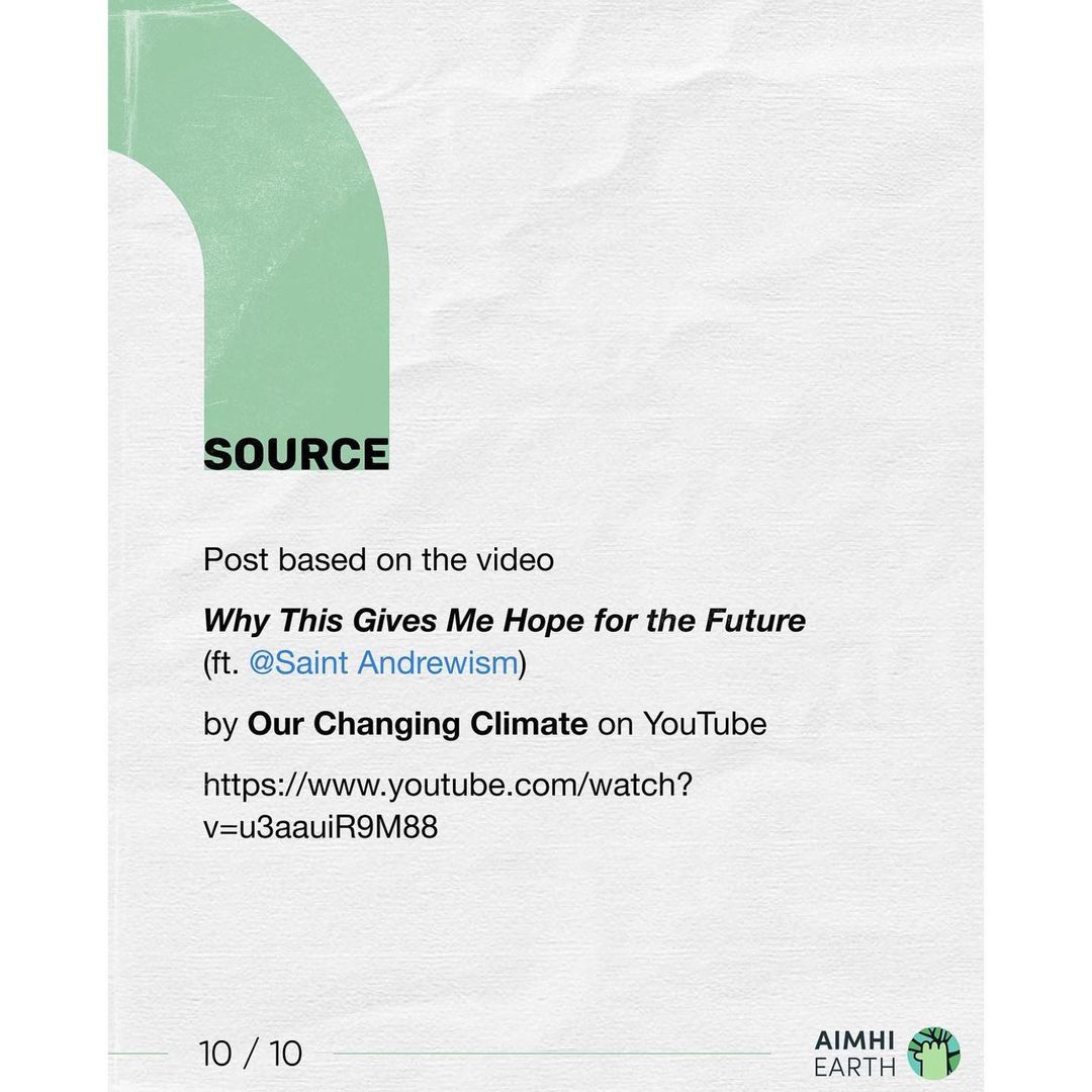 21 oktober: #REPOST from @aimhilive 💚🌿

——

A story from AimHi Earthling, Bella Soares:

“Last week, I went to the @TED @TEDCountdown climate conference, and I really wanted to share the idea of Solarpunk with everyone I met there. Ever since I’ve learned about this movement, I’ve felt hopeful and inspired because it’s helped me imagine what a fossil fuel free future could look like.”

“On the second day, our co-founder, Matthew, was chatting to a man called Bill, who was later introduced to me. I enthusiastically told Bill all about Solarpunk, and he listened intently to everything I said.”

“When I’d finished, he told me that he was an architect and he showed me a book with a collection of his designs, all of them built in cities scattered around the world. All of them were Solarpunk. It turns out this man was Bill McDonough (@williammcdonoughinnovation), a globally recognized leader in sustainable development and design. He is a pioneer of the concepts of Cradle to Cradle Design, the Circular Economy and the Circular Carbon Economy. He’d never heard of the Solarpunk movement before even though he’s clearly one of the people who helped inspire it all.”

“It’s thanks to people like Bill (and many others) advocating for new perspectives, that I felt even more optimistic about the future, because I realized Solarpunk isn’t just an artistic movement, it's here, it’s possible and it’s happening already.”

—

Written by: @polly_gregson
Guest designer: @natrally

—

#solarpunk #climatechangesolutions #climateinspired #nature #naturebasedsolutions

