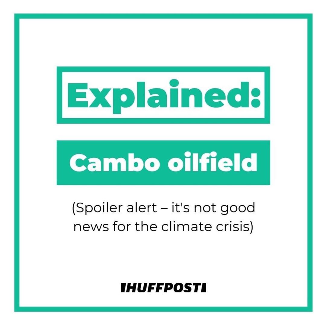 25 oktober: #stopcambo NOW !!! Swipe for helpful information by @huffpostUK about what Cambo is and what you can do to help.

@stopcambo
