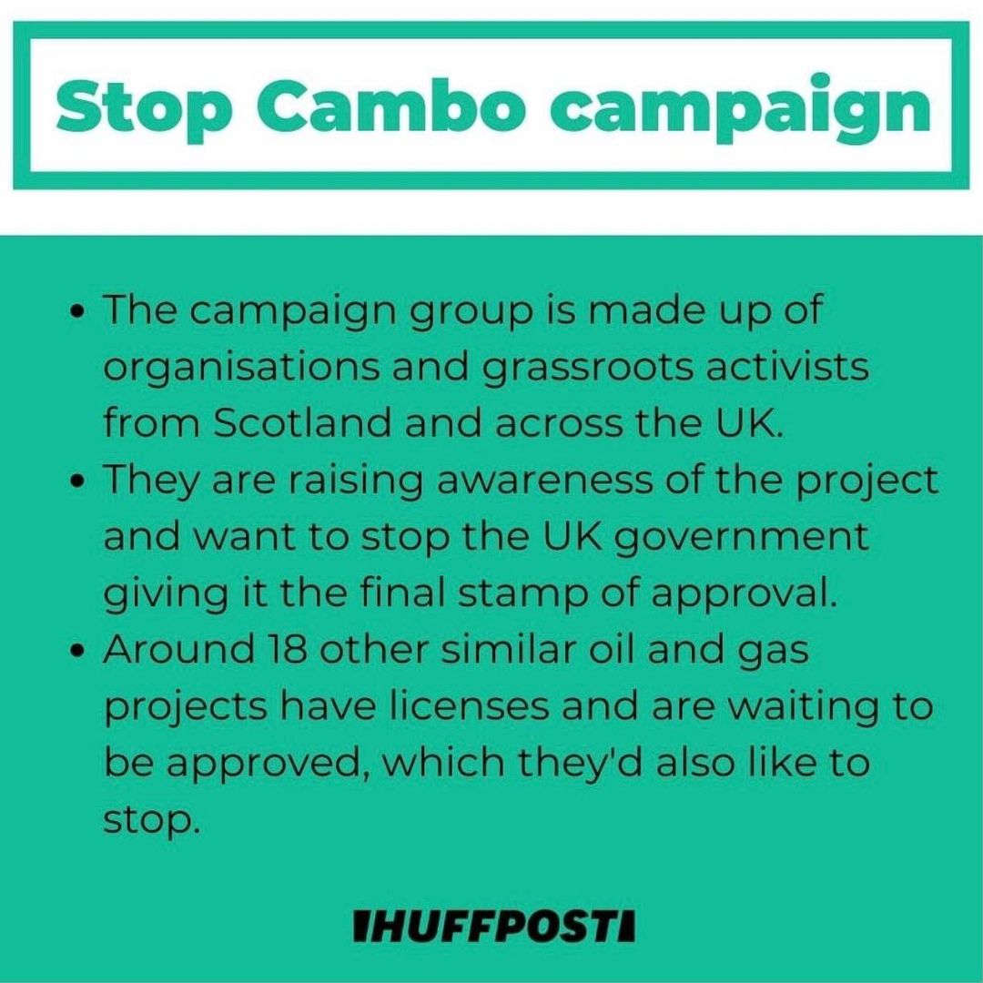 25 oktober: #stopcambo NOW !!! Swipe for helpful information by @huffpostUK about what Cambo is and what you can do to help.

@stopcambo
