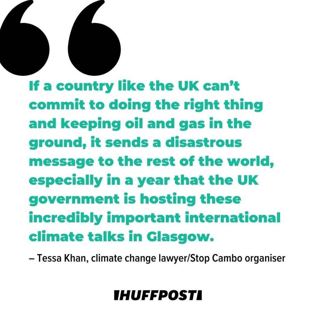 25 oktober: #stopcambo NOW !!! Swipe for helpful information by @huffpostUK about what Cambo is and what you can do to help.

@stopcambo
