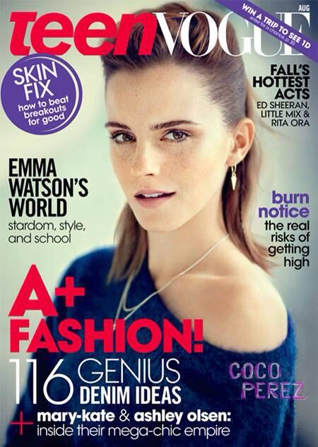 27 juni: Quiff! Teen vogue is out xx 
