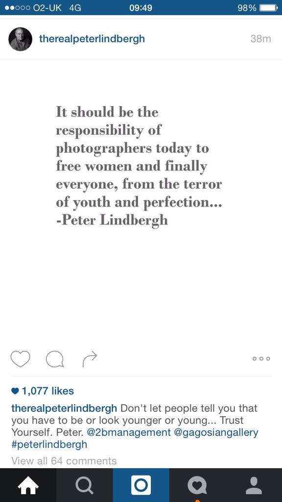 06 September: Love when man and artist are as great as each other. #HeforShe 
