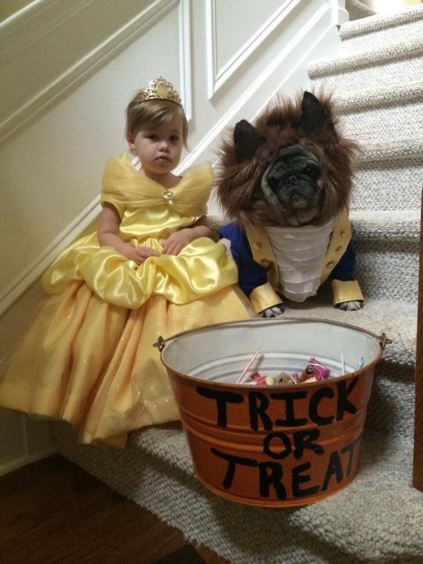 31 oktober: Happy Halloween #beautyandthebeast 
