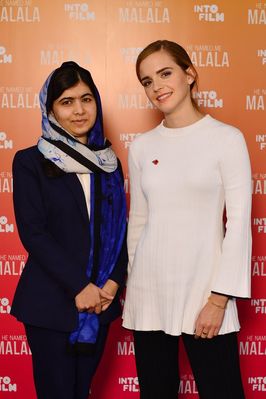 05 november: Honoured to interview Malala yesterday: http://www.facebook.com/emmawatson/  #notjustamovieamovement #HeNamedMeMalala @MalalaFund 
