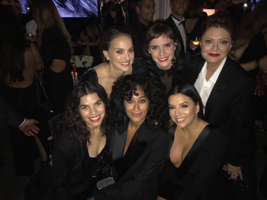 08 januari: And I’m beaming. Love these ladies! #TIMESUP
